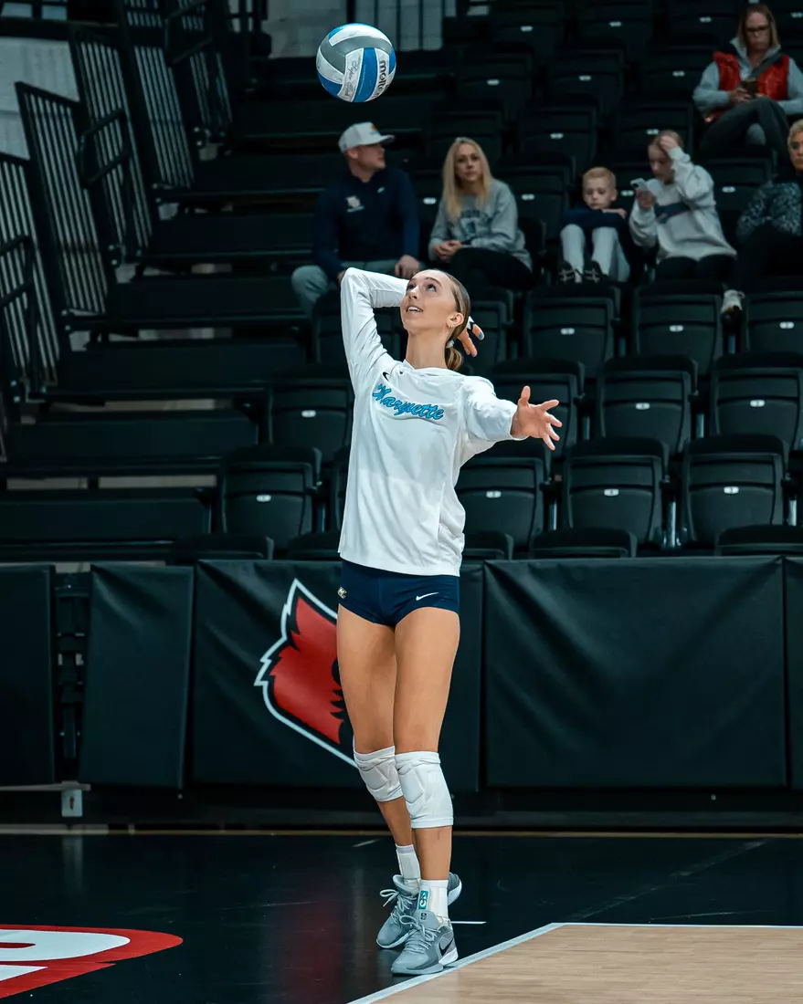 Marquette Volleyball during there first round match of the NCAA Tournament in Louisville, KY on December 5th, 2025