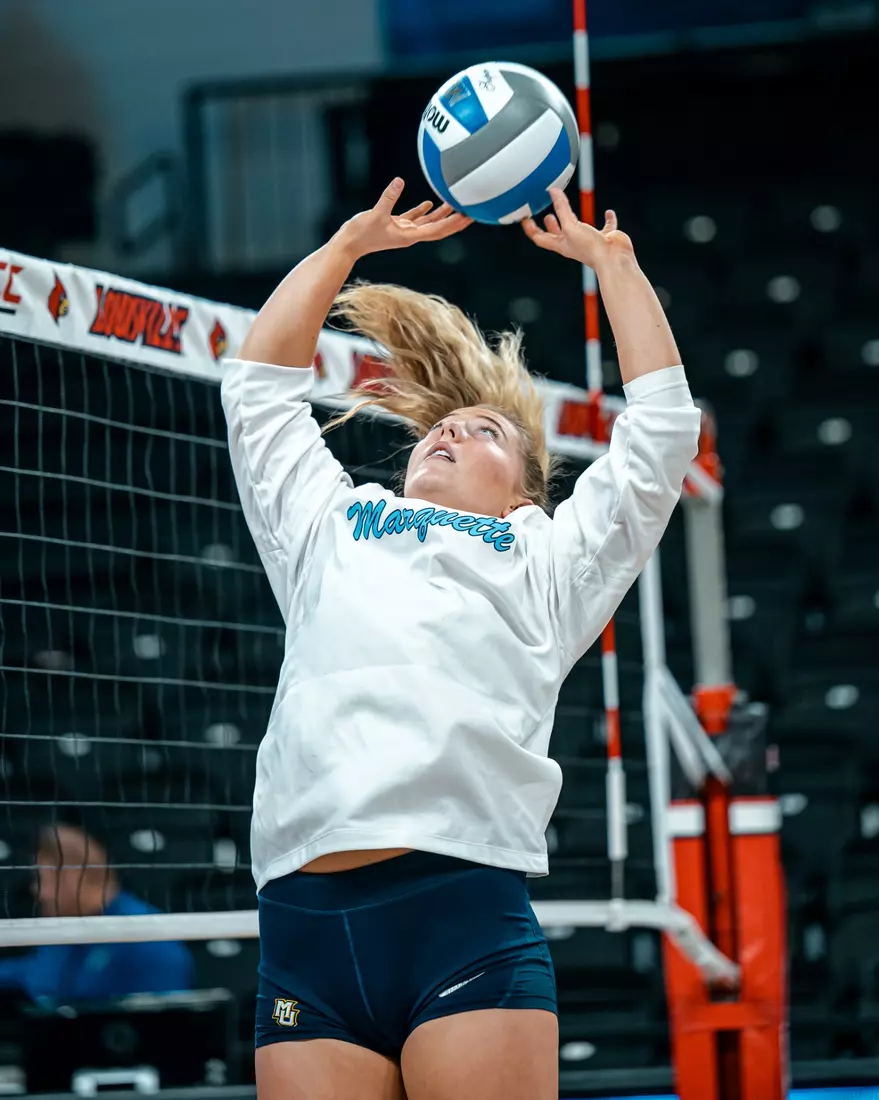 Marquette Volleyball during there first round match of the NCAA Tournament in Louisville, KY on December 5th, 2025
