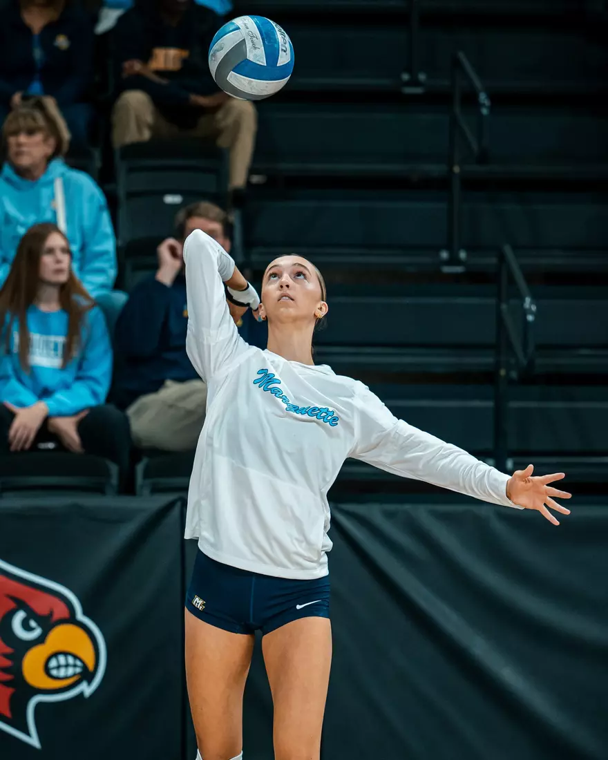 Marquette Volleyball during there first round match of the NCAA Tournament in Louisville, KY on December 5th, 2025
