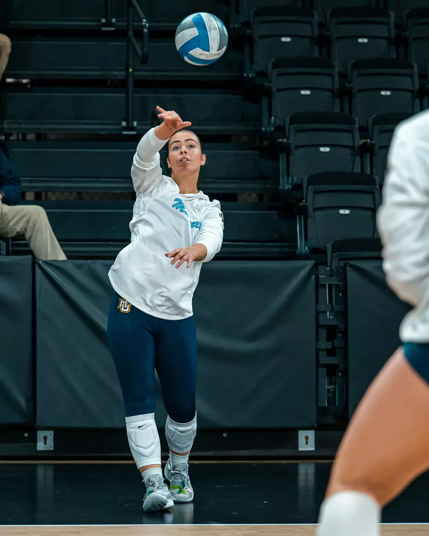 Marquette Volleyball during there first round match of the NCAA Tournament in Louisville, KY on December 5th, 2025