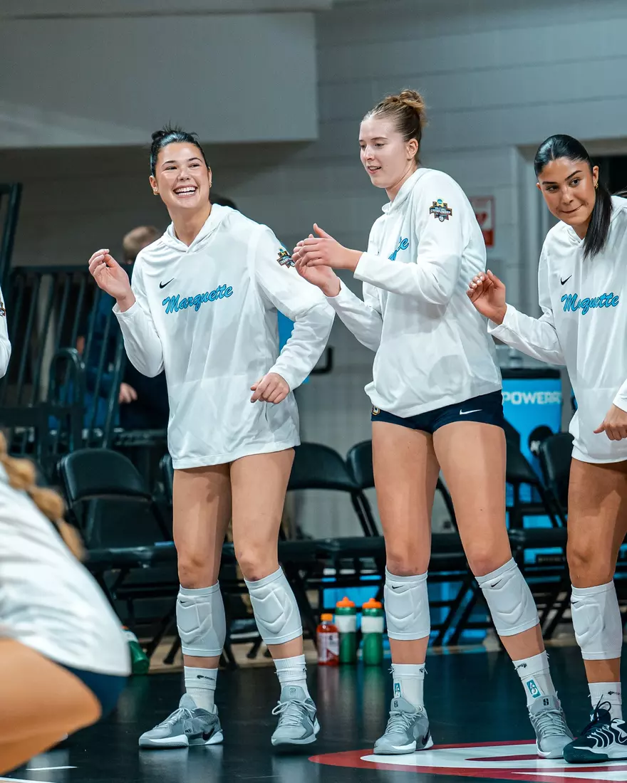 Marquette Volleyball during there first round match of the NCAA Tournament in Louisville, KY on December 5th, 2025