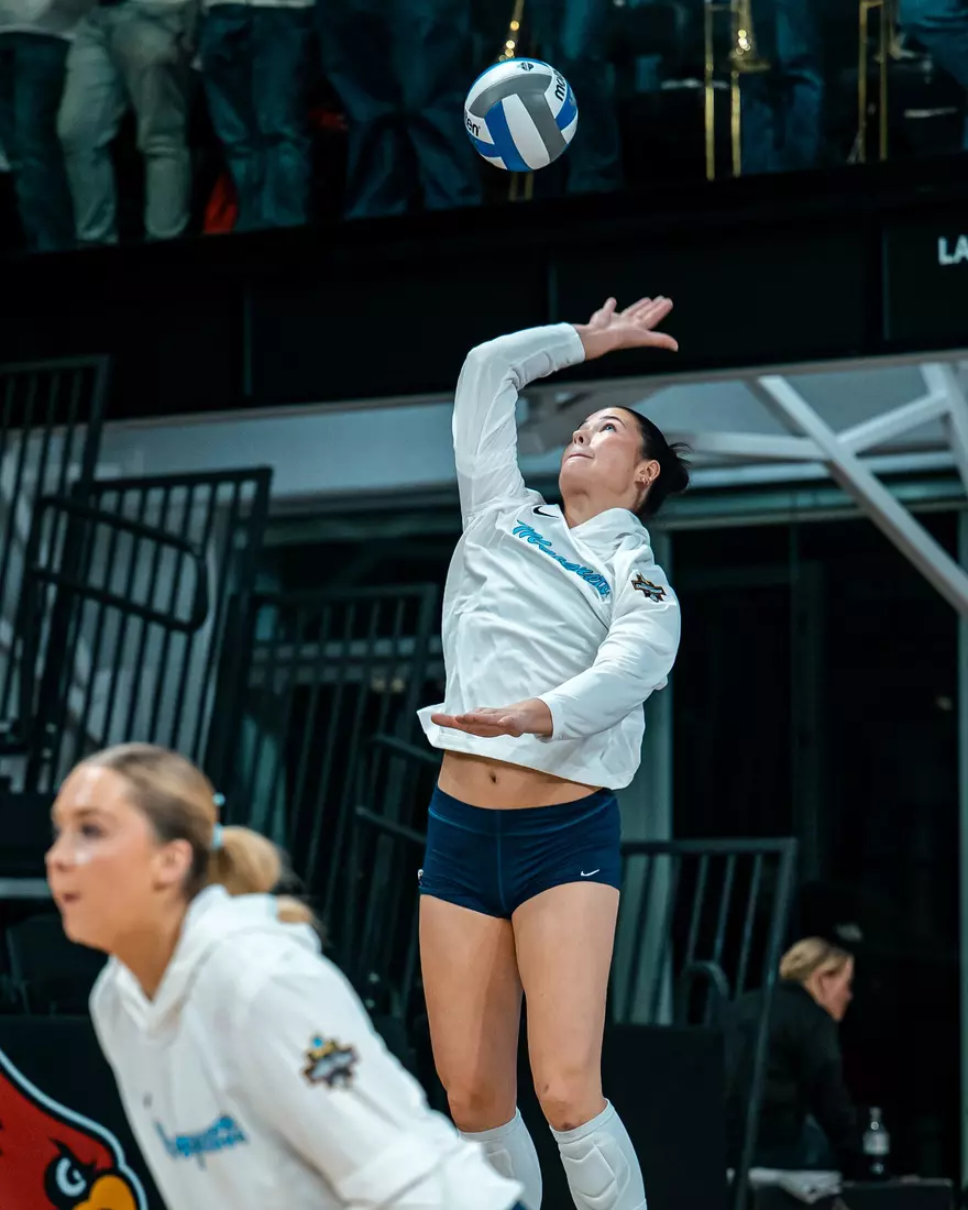 Marquette Volleyball during there first round match of the NCAA Tournament in Louisville, KY on December 5th, 2025