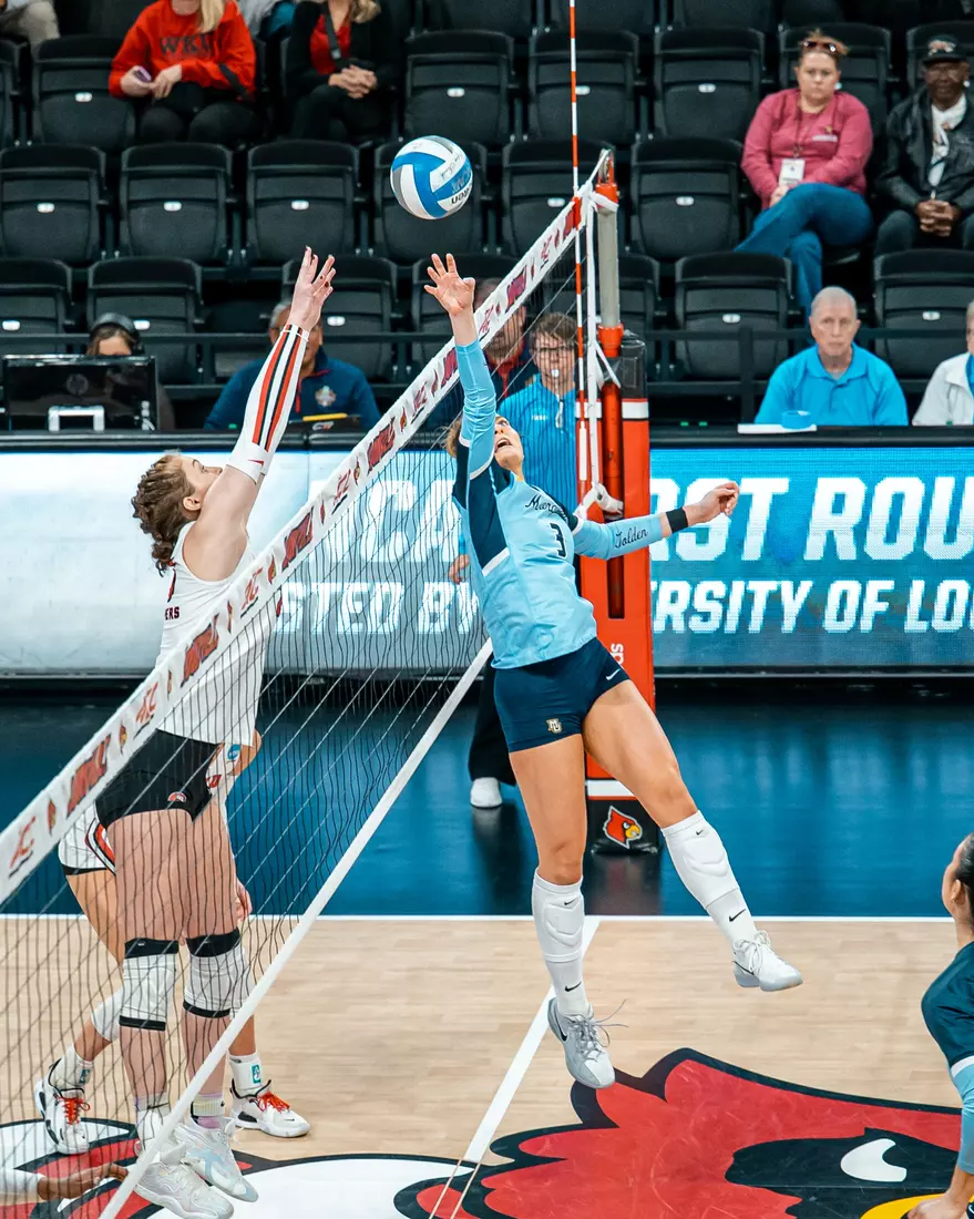 Marquette Volleyball during there first round match of the NCAA Tournament in Louisville, KY on December 5th, 2025