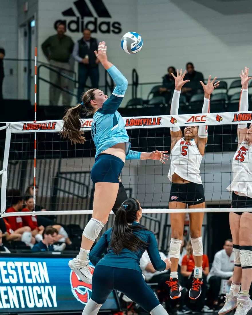 Marquette Volleyball during there first round match of the NCAA Tournament in Louisville, KY on December 5th, 2025