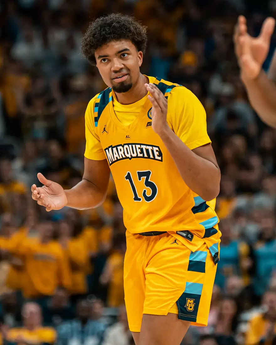 #9 Marquette Men's Basketball falls to UCONN 77-69 on National Marquette Day on Saturday, February 1st, 2025 at Fiserv Forum in Milwaukee, WI
