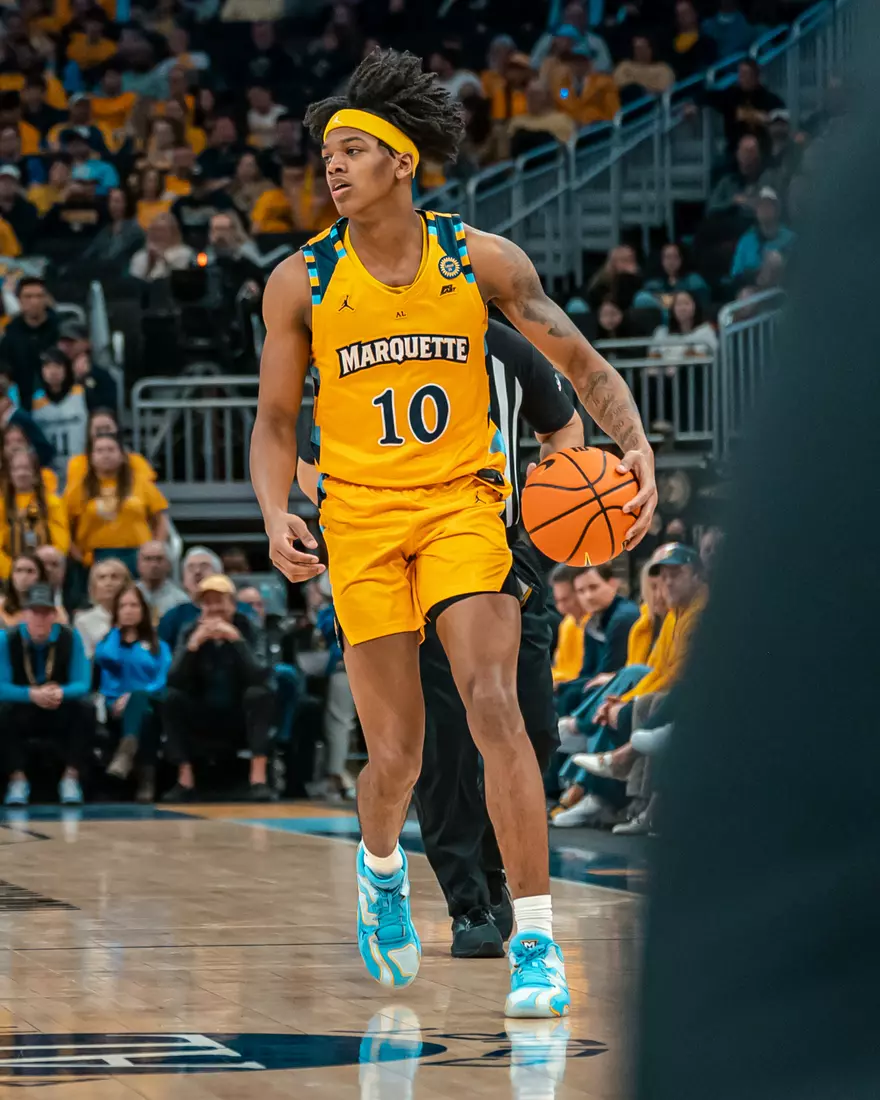 #9 Marquette Men's Basketball falls to UCONN 77-69 on National Marquette Day on Saturday, February 1st, 2025 at Fiserv Forum in Milwaukee, WI