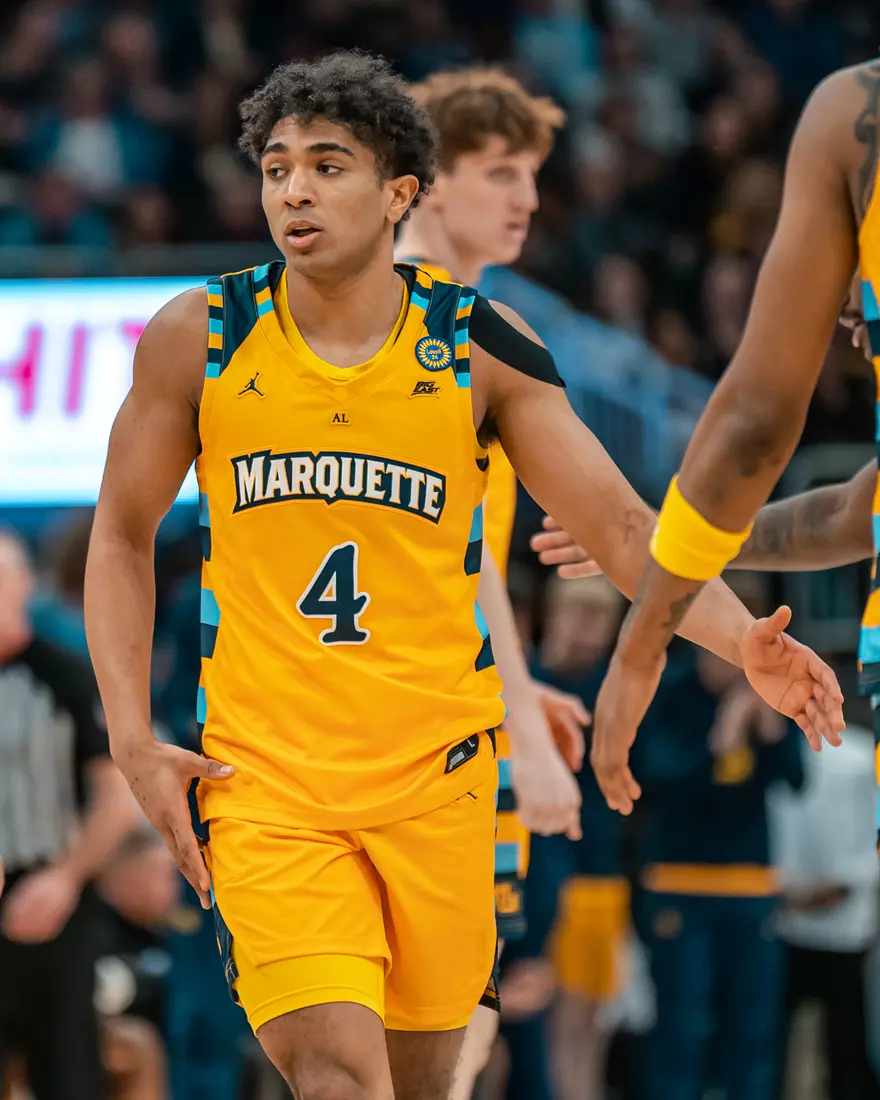 #9 Marquette Men's Basketball falls to UCONN 77-69 on National Marquette Day on Saturday, February 1st, 2025 at Fiserv Forum in Milwaukee, WI