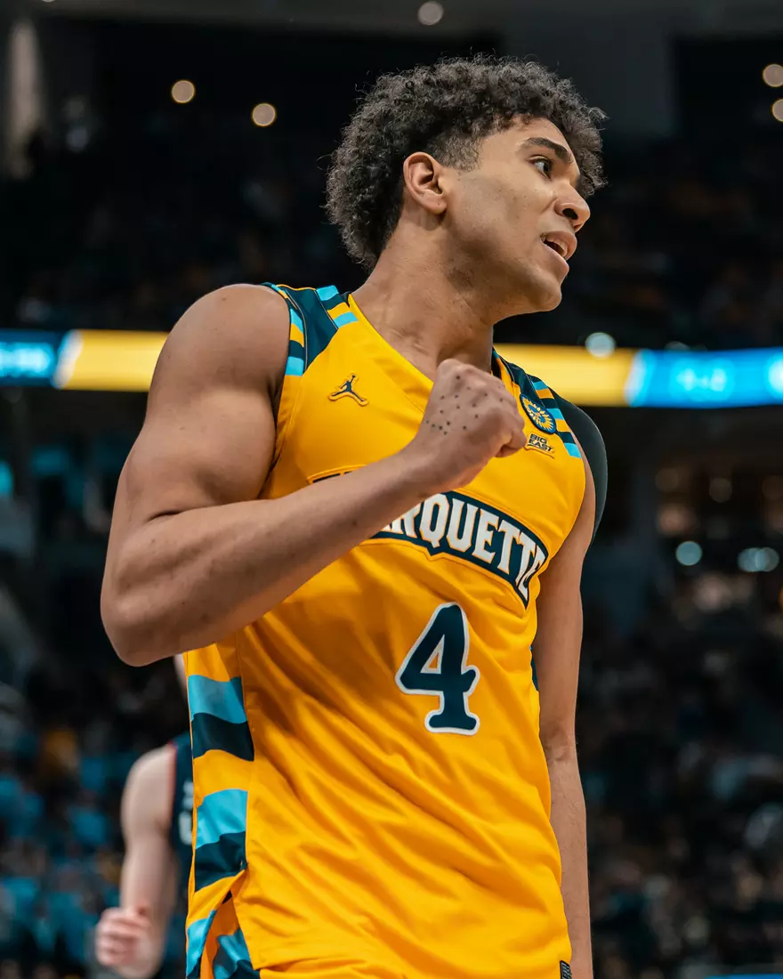 #9 Marquette Men's Basketball falls to UCONN 77-69 on National Marquette Day on Saturday, February 1st, 2025 at Fiserv Forum in Milwaukee, WI