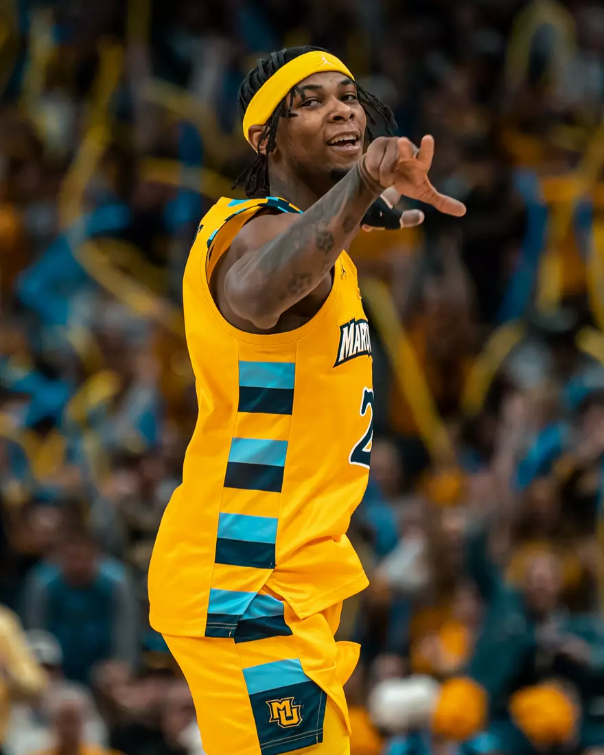 #9 Marquette Men's Basketball falls to UCONN 77-69 on National Marquette Day on Saturday, February 1st, 2025 at Fiserv Forum in Milwaukee, WI