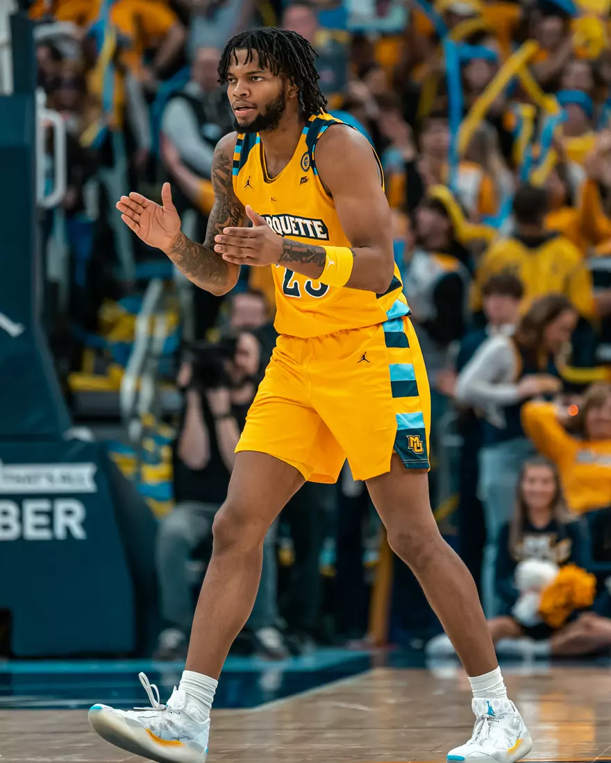 #9 Marquette Men's Basketball falls to UCONN 77-69 on National Marquette Day on Saturday, February 1st, 2025 at Fiserv Forum in Milwaukee, WI