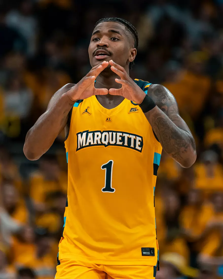 #9 Marquette Men's Basketball falls to UCONN 77-69 on National Marquette Day on Saturday, February 1st, 2025 at Fiserv Forum in Milwaukee, WI