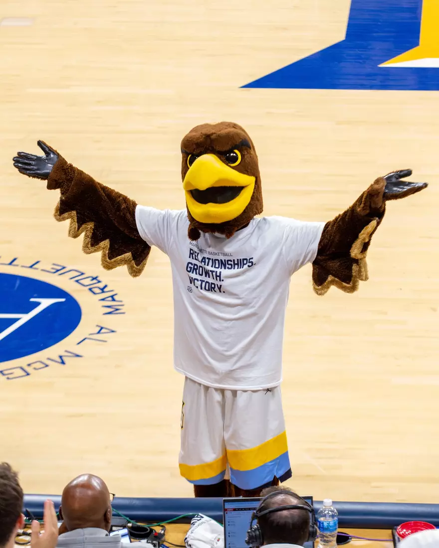 Marquette Men's Basketball defeats George Mason 82-63 on November 8th, 2024 at the students only game at the Al McGuire Center in Milwaukee, WI