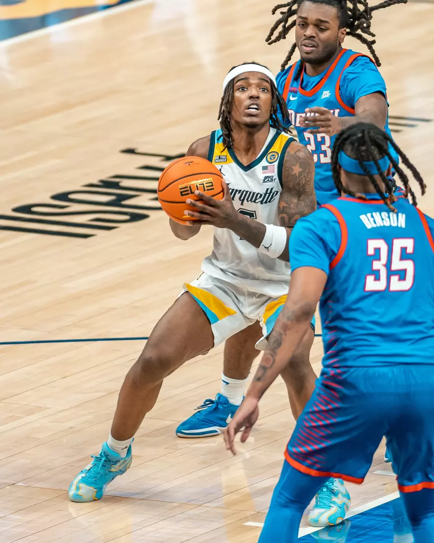 #18 Marquette Men's Basketball defeats to DePaul 68-58 on Tuesday, February 11th, 2025 at Fiserv Forum in Milwaukee, WI