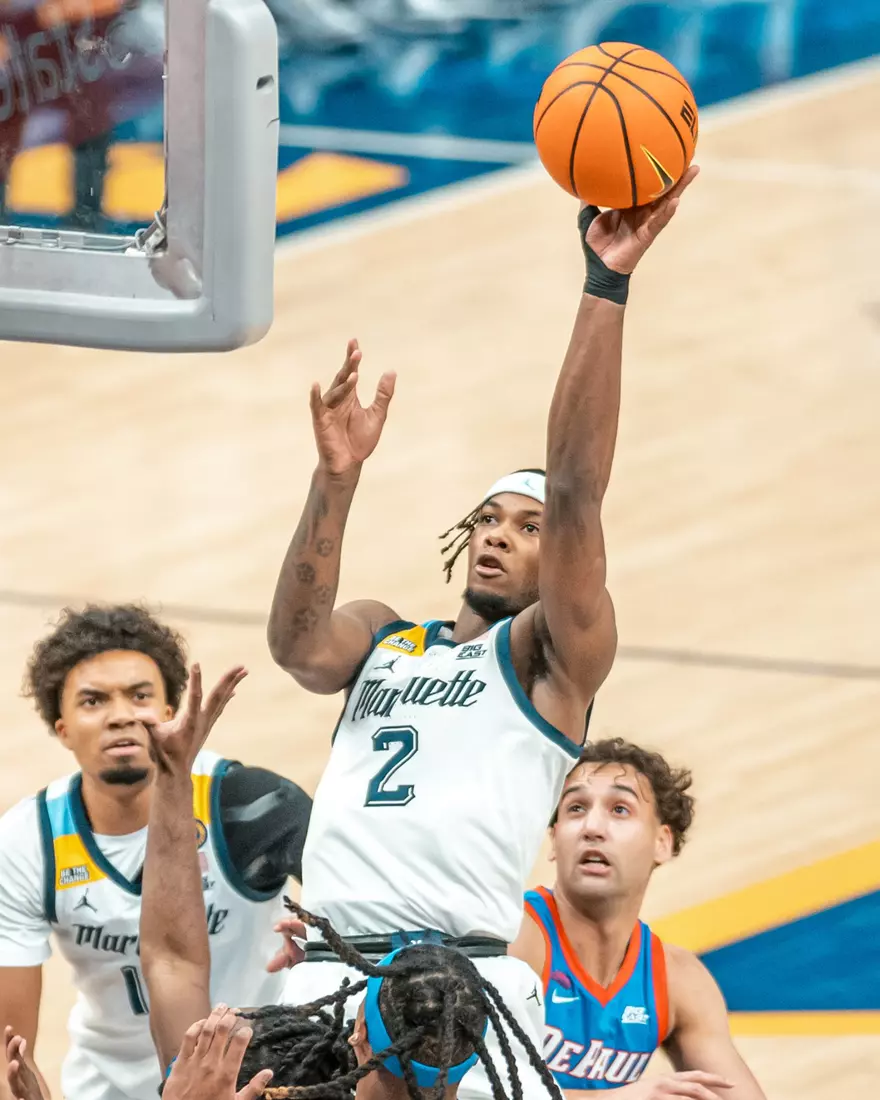 #18 Marquette Men's Basketball defeats to DePaul 68-58 on Tuesday, February 11th, 2025 at Fiserv Forum in Milwaukee, WI