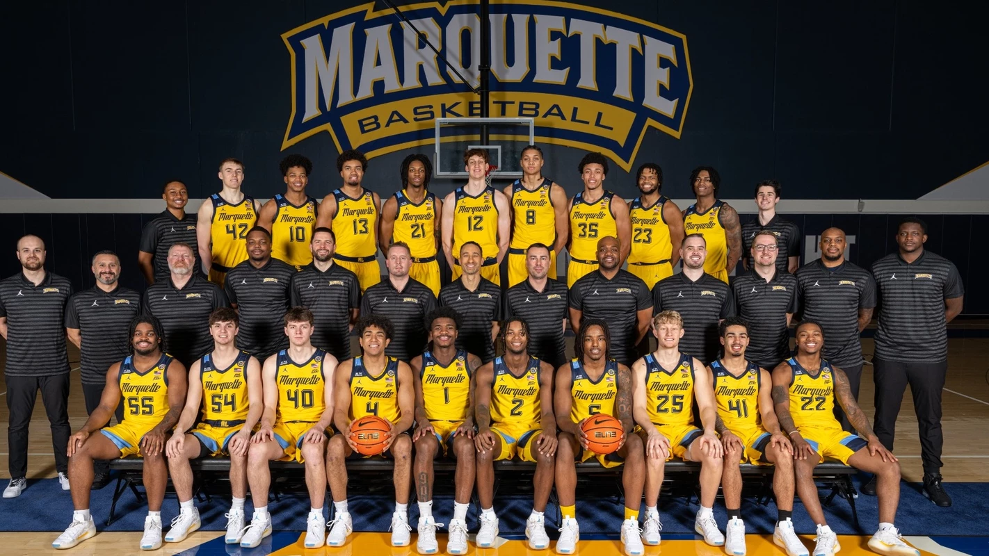 2024-25 Marquette MBB Team Photo