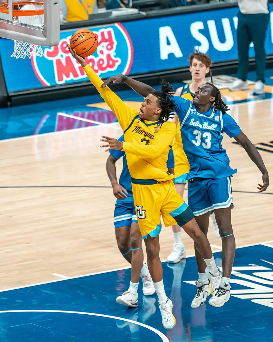 #16 Marquette Men's Basketball defeats to Seton Hall 80-56 on Tuesday, February 18th, 2025 at Fiserv Forum in Milwaukee, WI