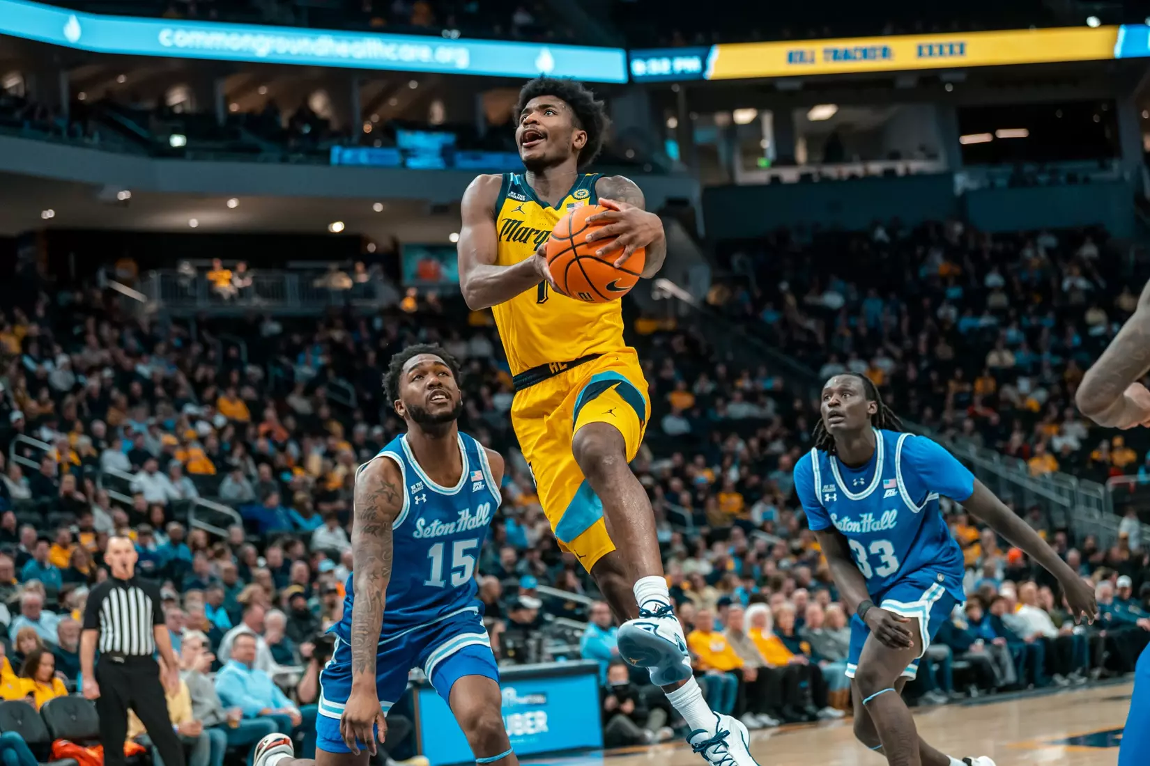 #16 Marquette Men's Basketball defeats to Seton Hall 80-56 on Tuesday, February 18th, 2025 at Fiserv Forum in Milwaukee, WI