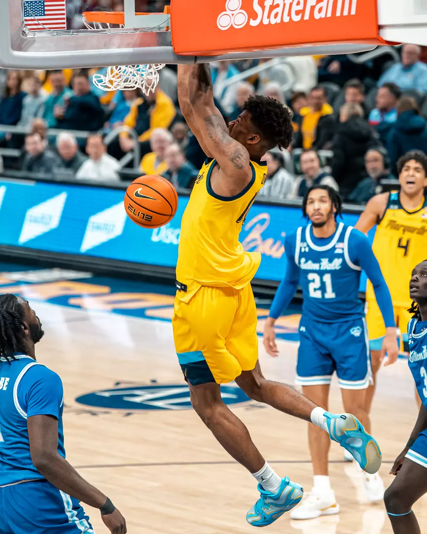 #16 Marquette Men's Basketball defeats to Seton Hall 80-56 on Tuesday, February 18th, 2025 at Fiserv Forum in Milwaukee, WI