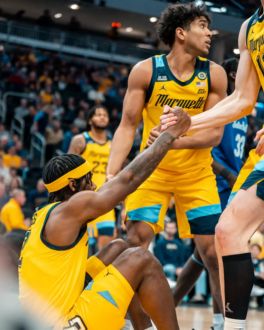 #16 Marquette Men's Basketball defeats to Seton Hall 80-56 on Tuesday, February 18th, 2025 at Fiserv Forum in Milwaukee, WI