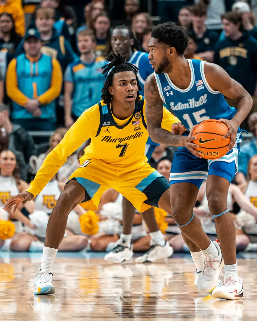 #16 Marquette Men's Basketball defeats to Seton Hall 80-56 on Tuesday, February 18th, 2025 at Fiserv Forum in Milwaukee, WI