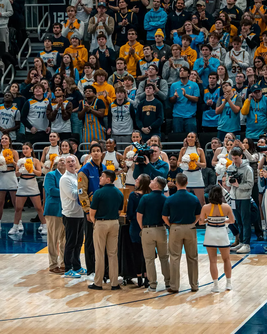 #16 Marquette Men's Basketball defeats to Seton Hall 80-56 on Tuesday, February 18th, 2025 at Fiserv Forum in Milwaukee, WI