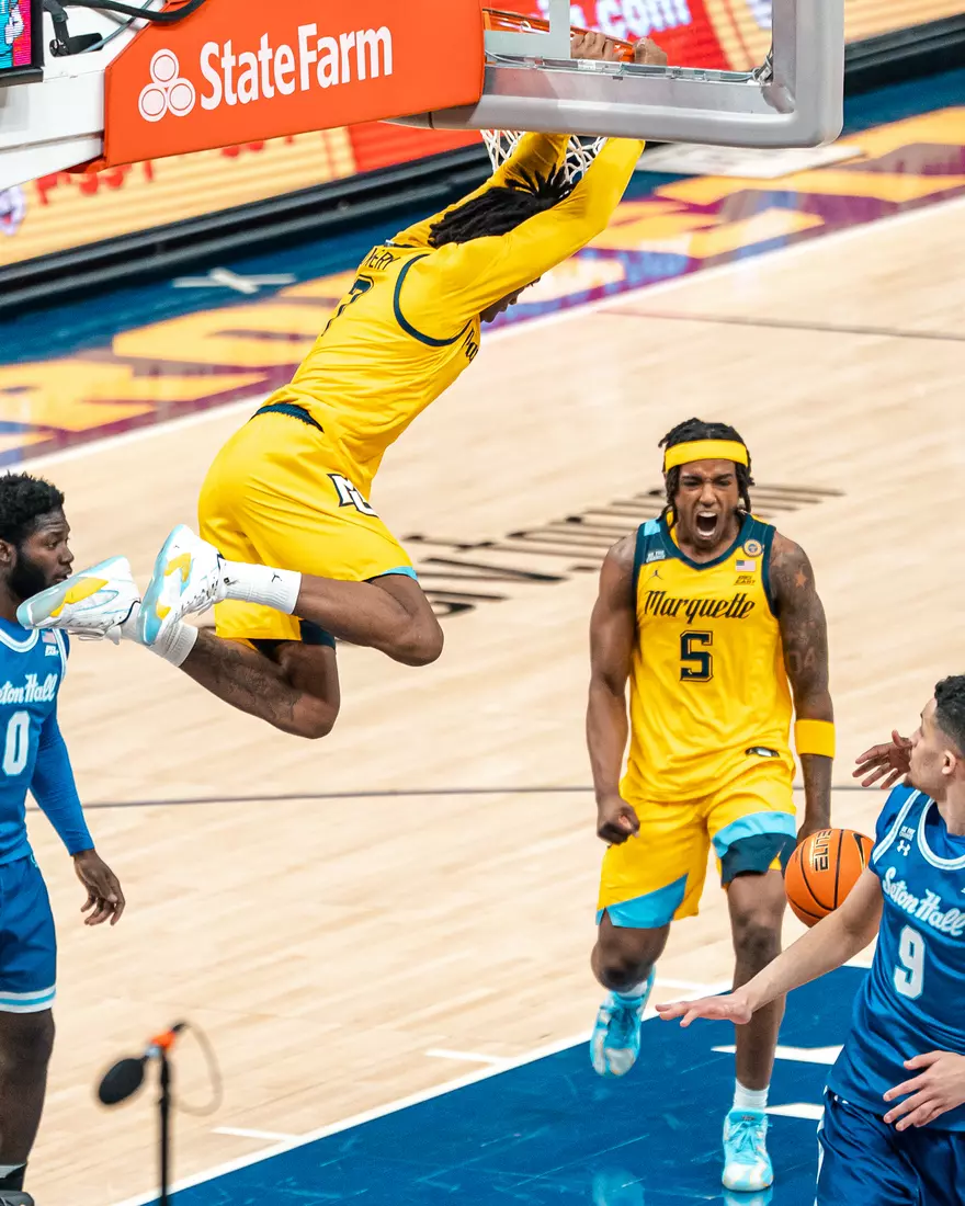 #16 Marquette Men's Basketball defeats to Seton Hall 80-56 on Tuesday, February 18th, 2025 at Fiserv Forum in Milwaukee, WI