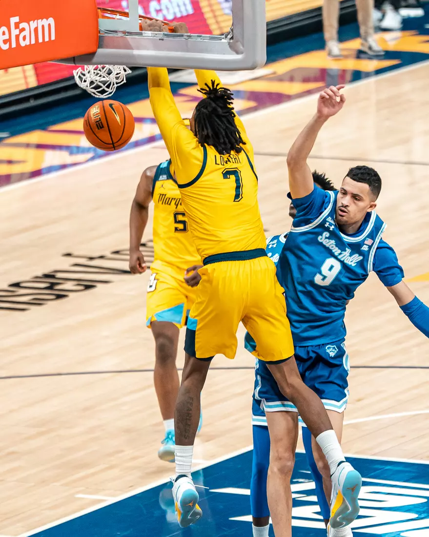 #16 Marquette Men's Basketball defeats to Seton Hall 80-56 on Tuesday, February 18th, 2025 at Fiserv Forum in Milwaukee, WI