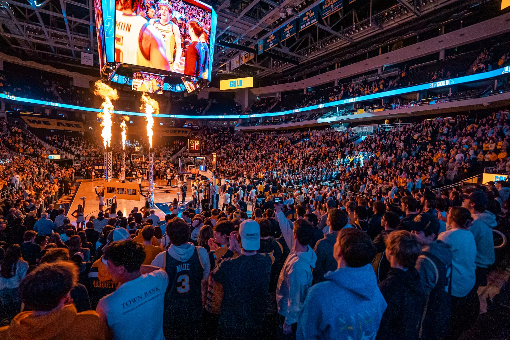 #16 Marquette Men's Basketball defeats to Seton Hall 80-56 on Tuesday, February 18th, 2025 at Fiserv Forum in Milwaukee, WI