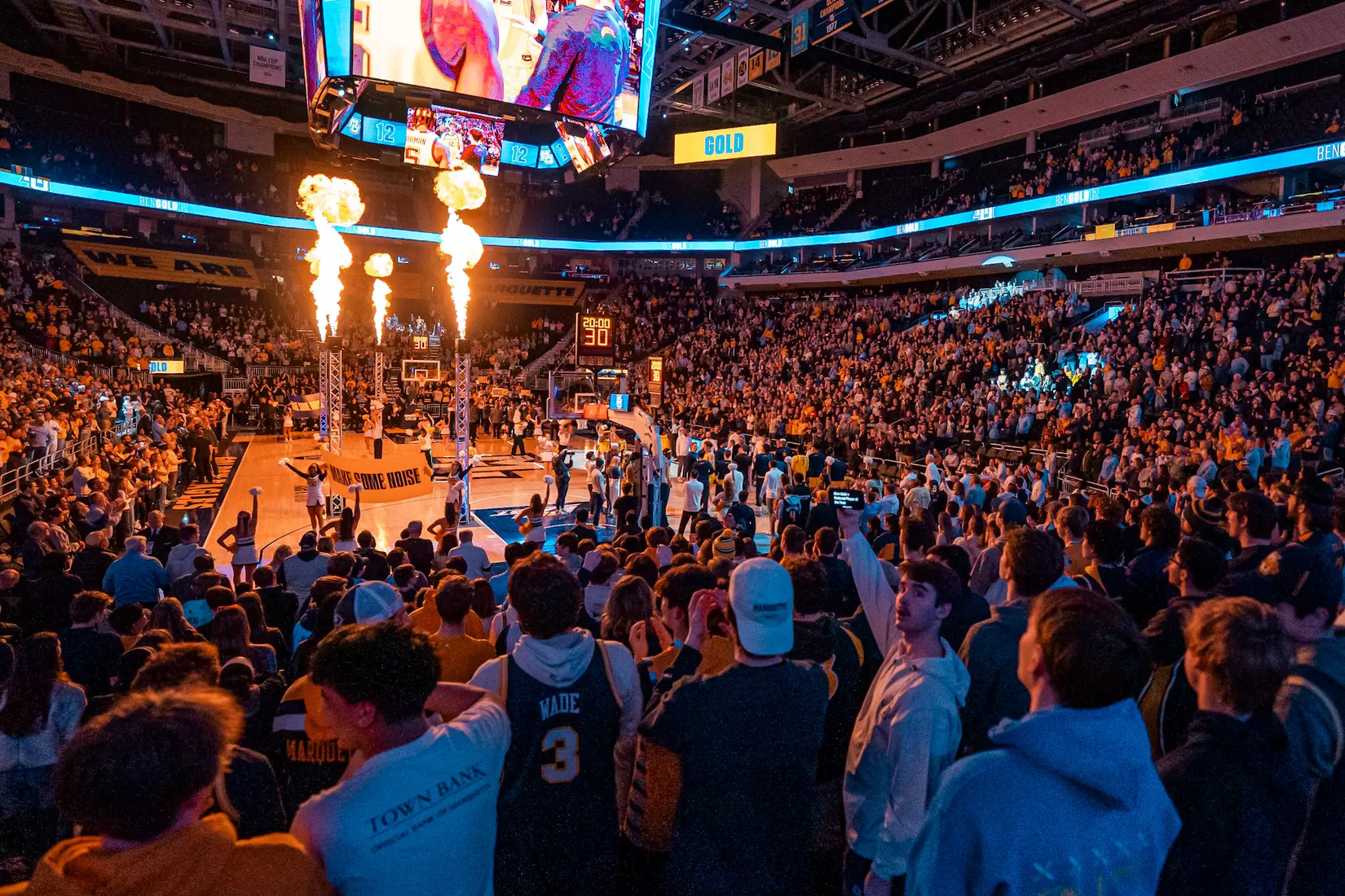 #16 Marquette Men's Basketball defeats to Seton Hall 80-56 on Tuesday, February 18th, 2025 at Fiserv Forum in Milwaukee, WI