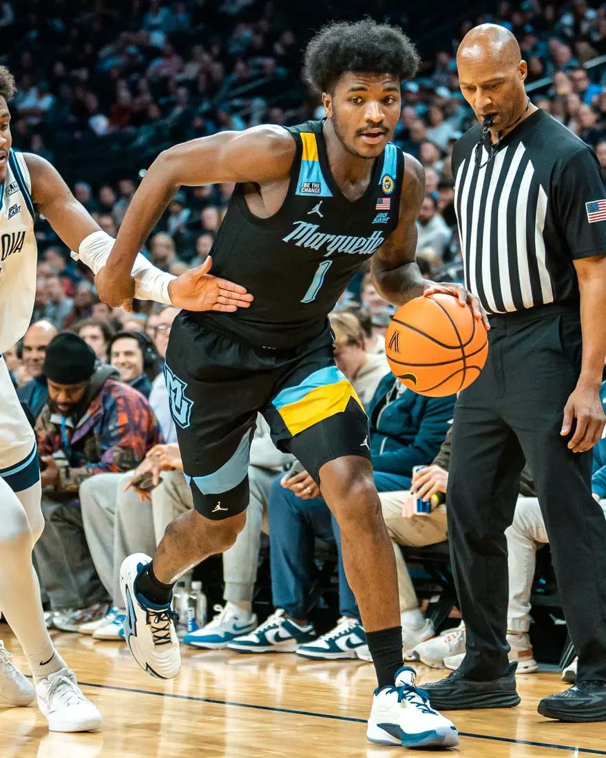 No. 16 Marquette falls to Villanova 81-66 on Friday, February 21, 2025 at Wells Fargo Center in Philadelphia, Pennsylvania.