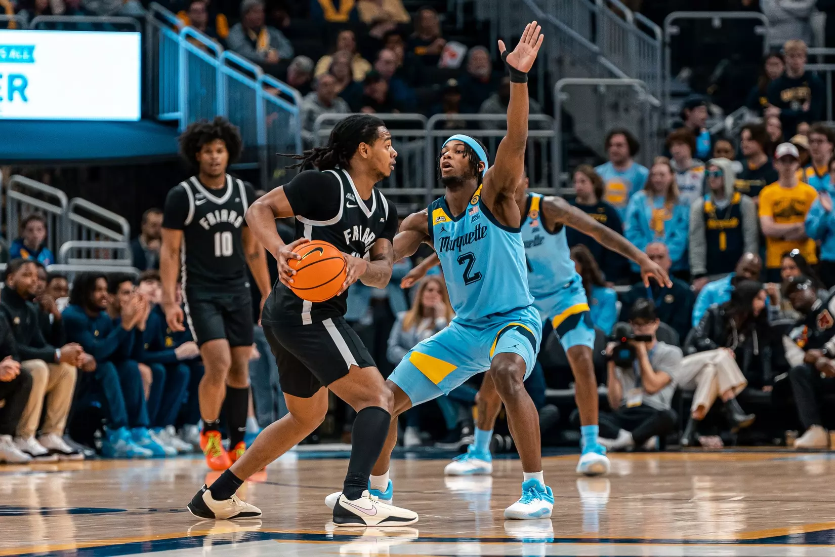 #21 Marquette Men's Basketball defeats Providence 82-52 on Tuesday, February 25th, 2025 at Fiserv Forum in Milwaukee, WI
