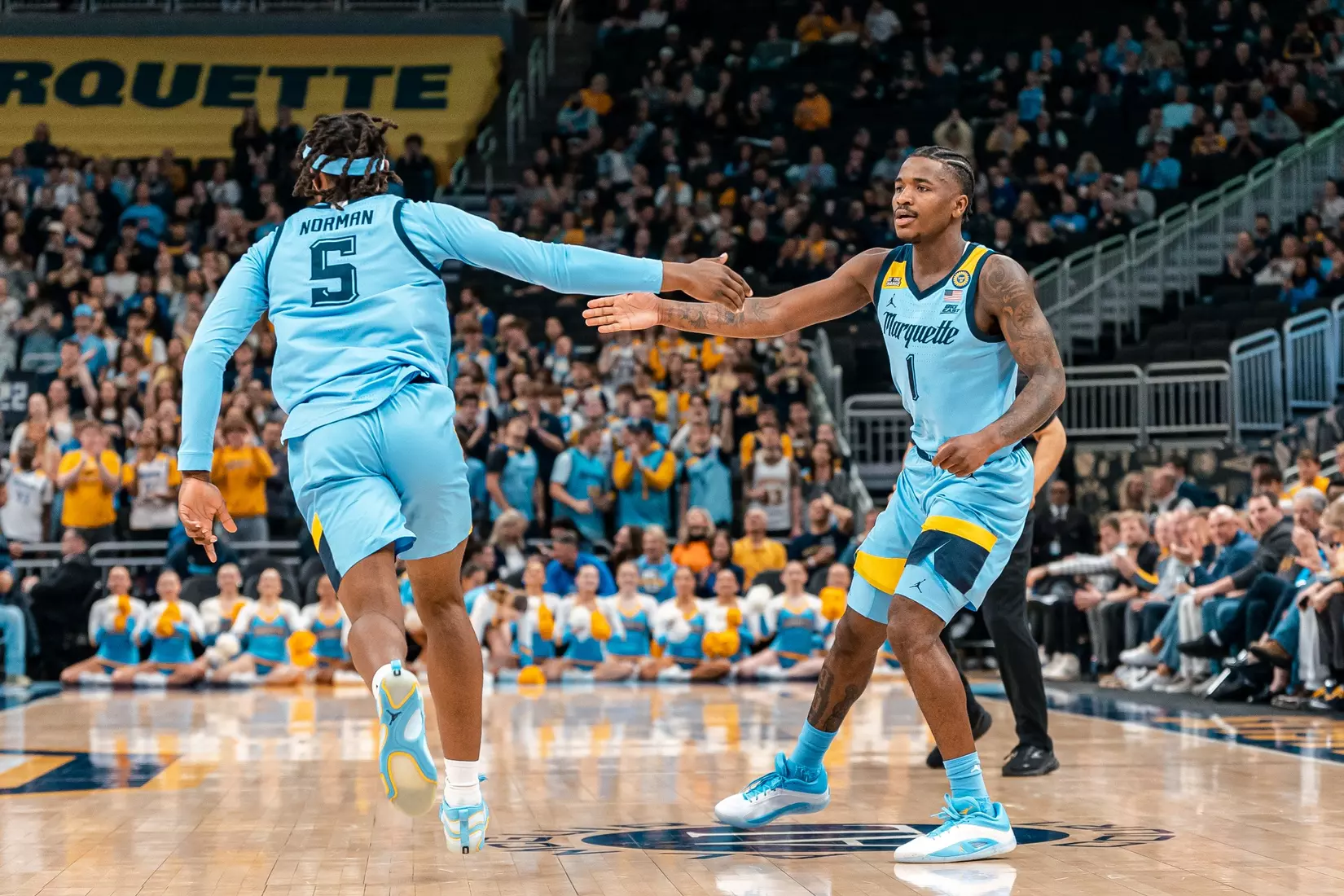 #21 Marquette Men's Basketball defeats Providence 82-52 on Tuesday, February 25th, 2025 at Fiserv Forum in Milwaukee, WI