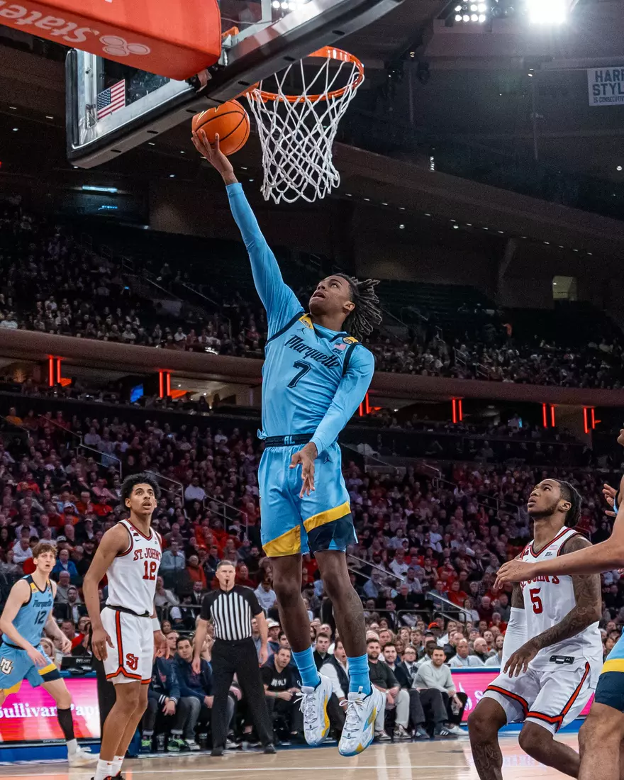 #11 Marquette Men's Basketball falls to St. Johns 64-70 on Tuesday, February 4th, 2025 at Madison Square Garden in New York, NY