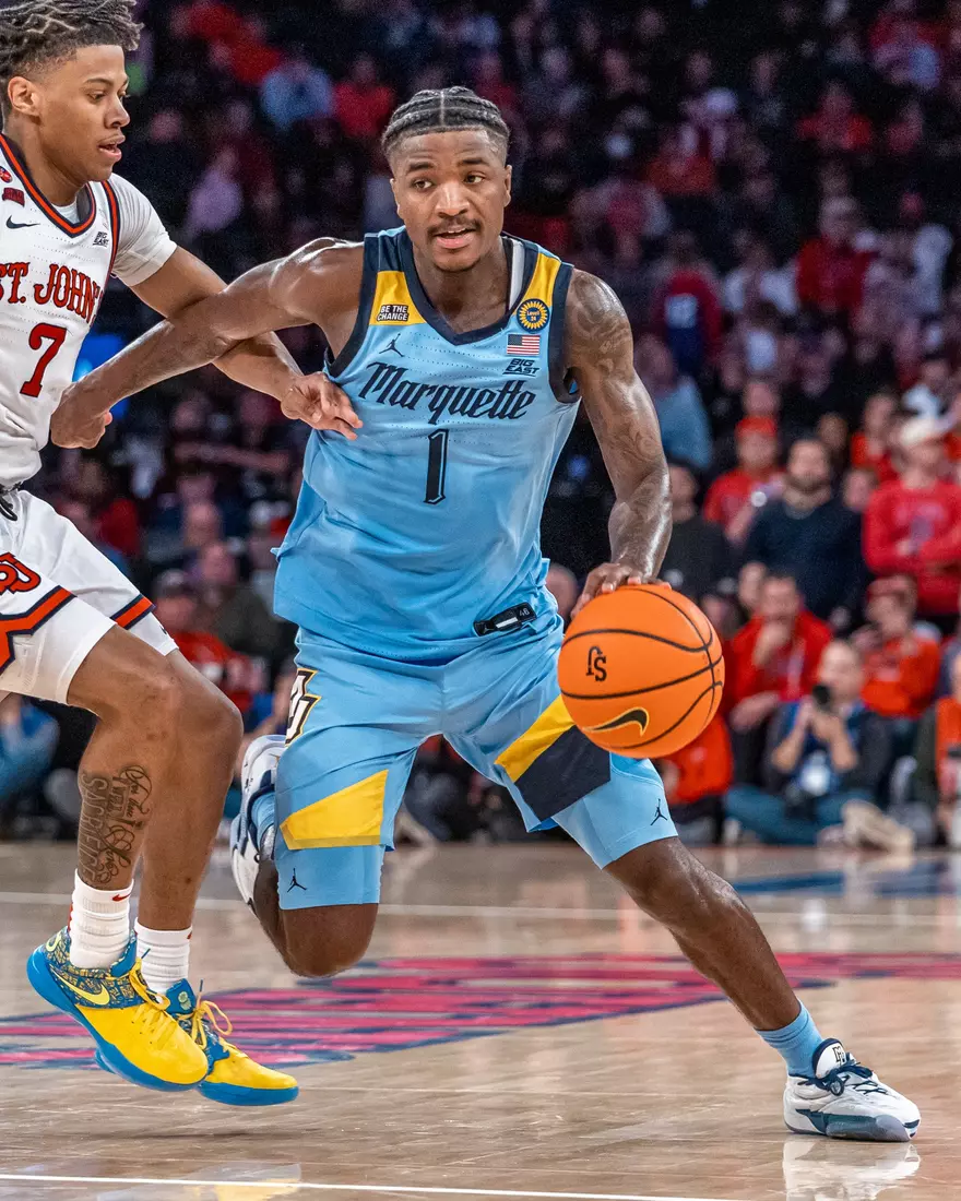 #11 Marquette Men's Basketball falls to St. Johns 64-70 on Tuesday, February 4th, 2025 at Madison Square Garden in New York, NY