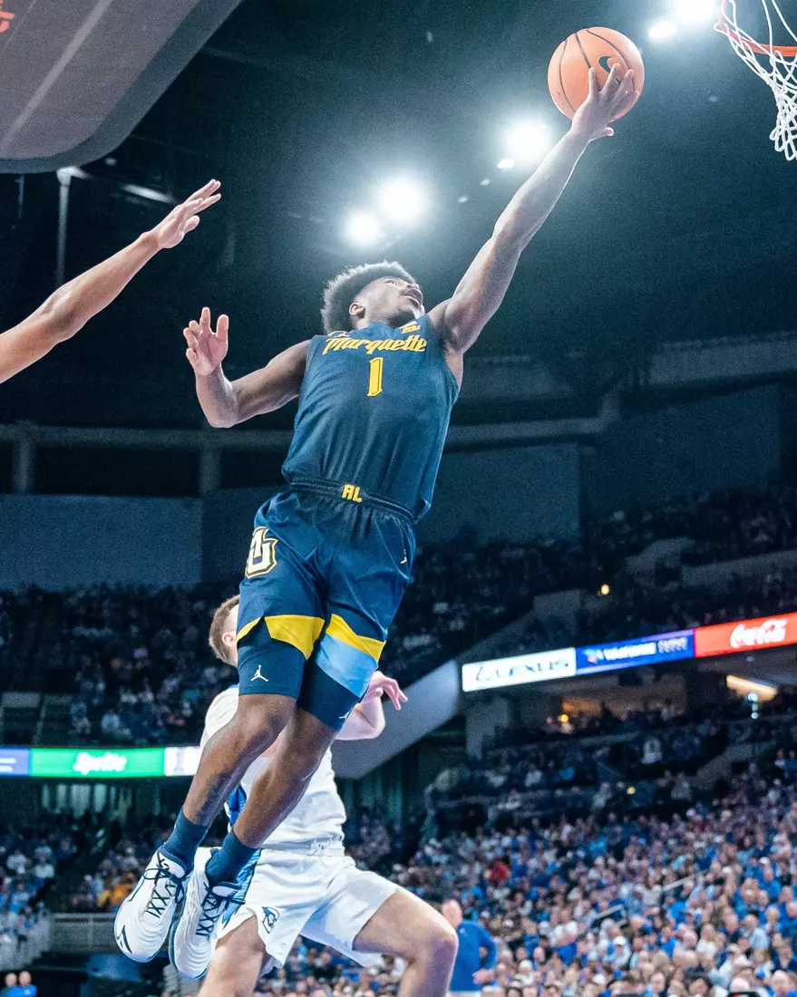 #11 Marquette Men's Basketball falls to Creighton 67-77 on Saturday, February 8th, 2025 at the CHI health center in Omaha Nebraska