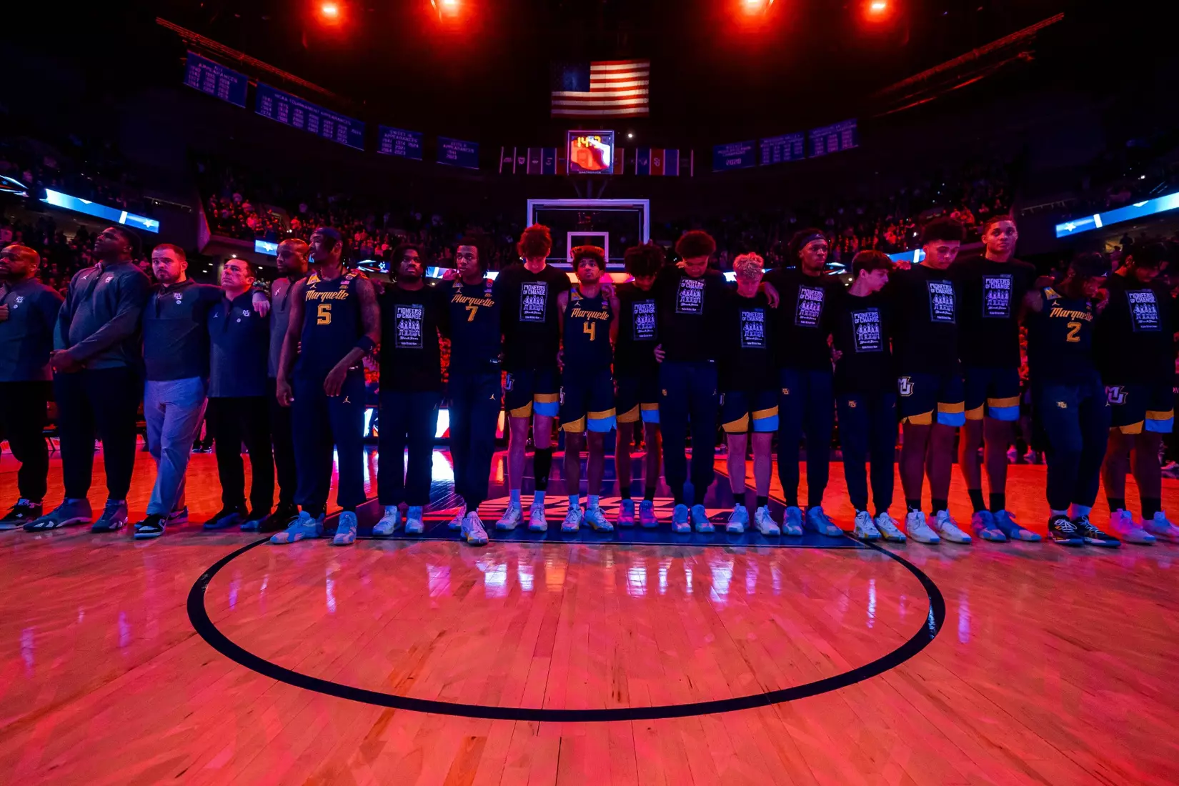 #11 Marquette Men's Basketball falls to Creighton 67-77 on Saturday, February 8th, 2025 at the CHI health center in Omaha Nebraska