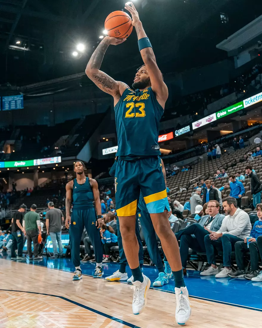 #11 Marquette Men's Basketball falls to Creighton 67-77 on Saturday, February 8th, 2025 at the CHI health center in Omaha Nebraska