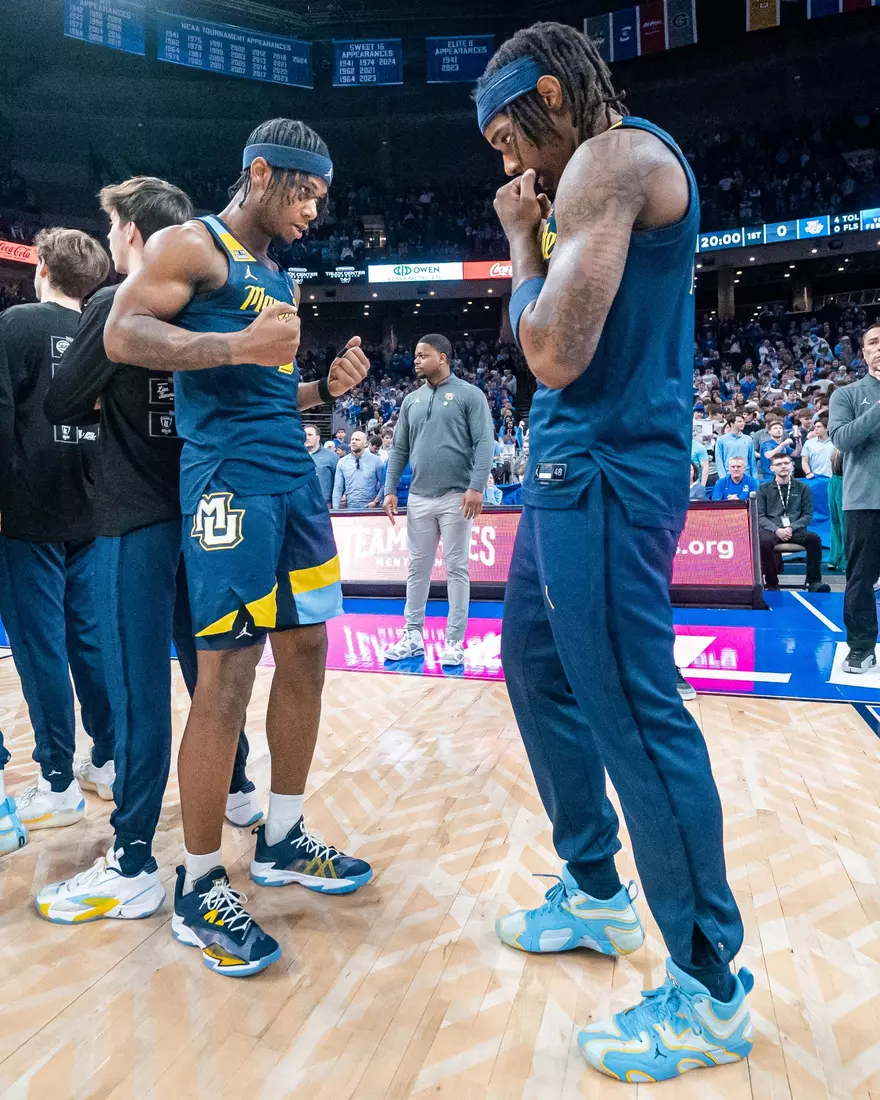 #11 Marquette Men's Basketball falls to Creighton 67-77 on Saturday, February 8th, 2025 at the CHI health center in Omaha Nebraska
