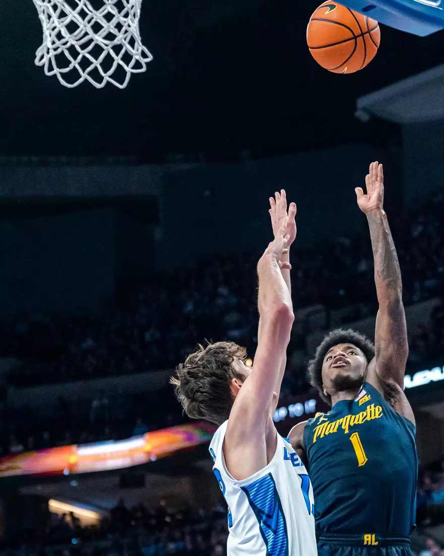 #11 Marquette Men's Basketball falls to Creighton 67-77 on Saturday, February 8th, 2025 at the CHI health center in Omaha Nebraska