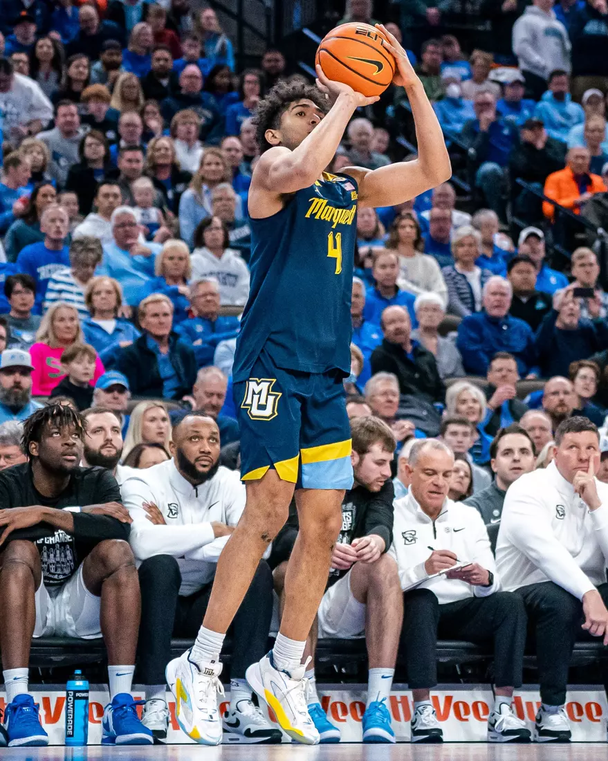 #11 Marquette Men's Basketball falls to Creighton 67-77 on Saturday, February 8th, 2025 at the CHI health center in Omaha Nebraska