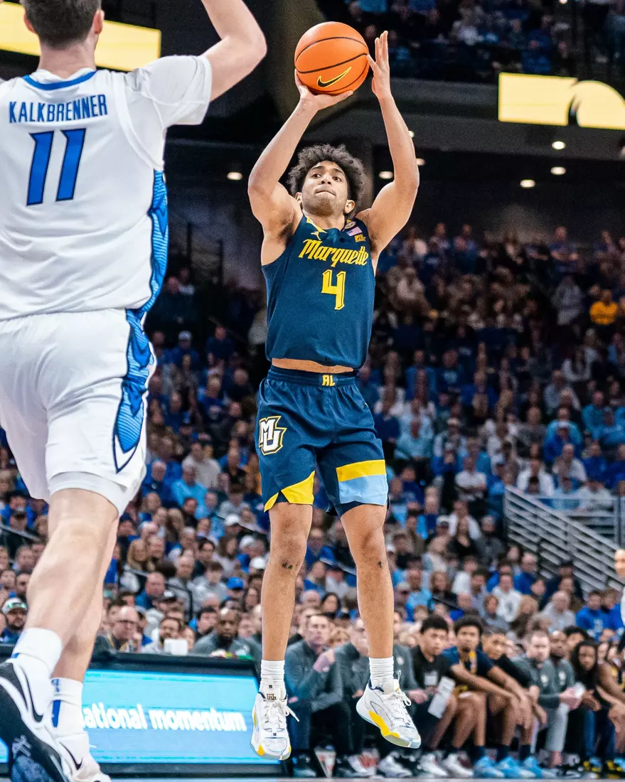 #11 Marquette Men's Basketball falls to Creighton 67-77 on Saturday, February 8th, 2025 at the CHI health center in Omaha Nebraska