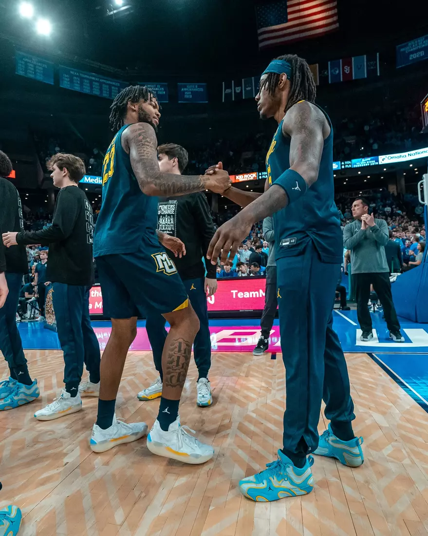 #11 Marquette Men's Basketball falls to Creighton 67-77 on Saturday, February 8th, 2025 at the CHI health center in Omaha Nebraska