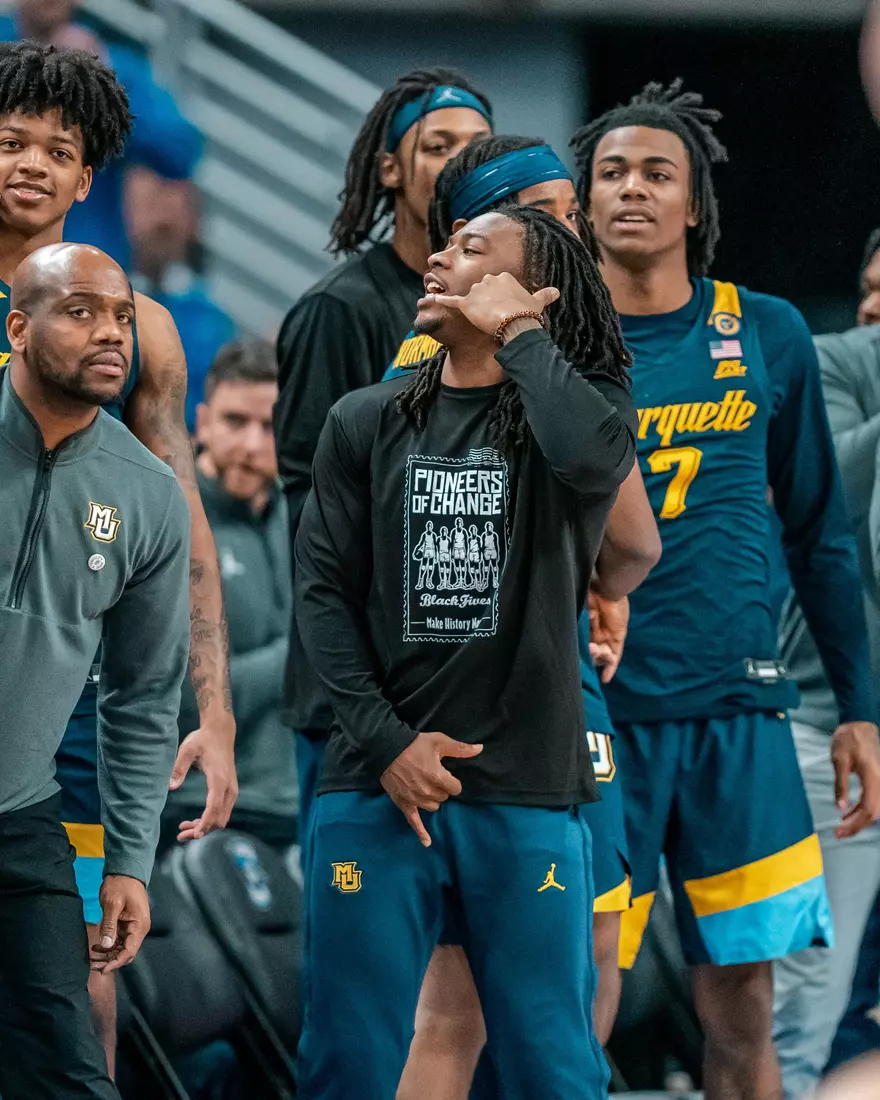#11 Marquette Men's Basketball falls to Creighton 67-77 on Saturday, February 8th, 2025 at the CHI health center in Omaha Nebraska