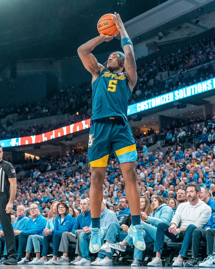 #11 Marquette Men's Basketball falls to Creighton 67-77 on Saturday, February 8th, 2025 at the CHI health center in Omaha Nebraska