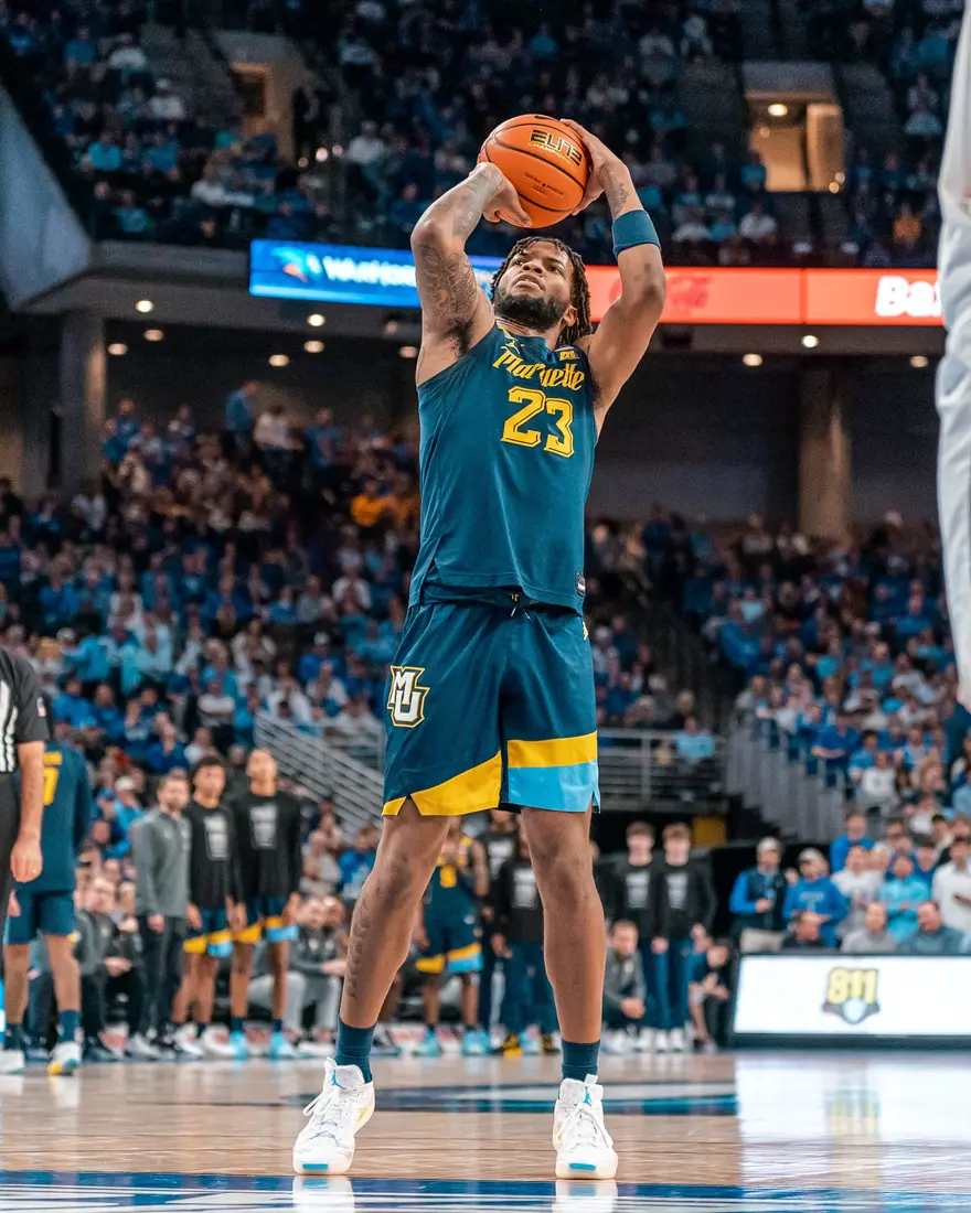 #11 Marquette Men's Basketball falls to Creighton 67-77 on Saturday, February 8th, 2025 at the CHI health center in Omaha Nebraska