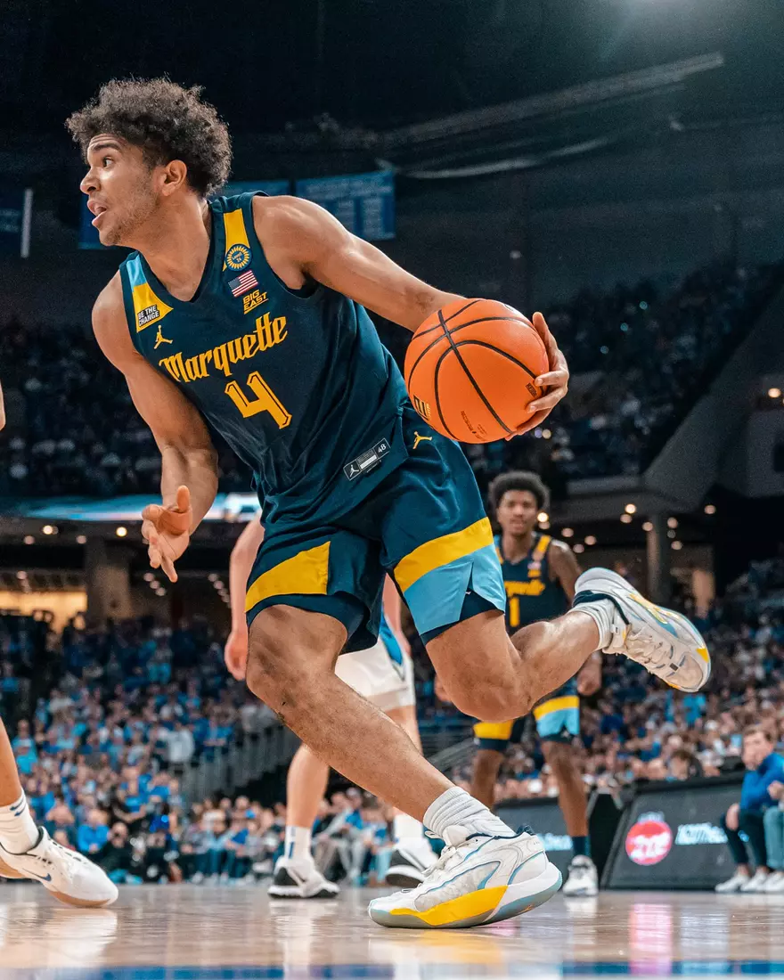 #11 Marquette Men's Basketball falls to Creighton 67-77 on Saturday, February 8th, 2025 at the CHI health center in Omaha Nebraska