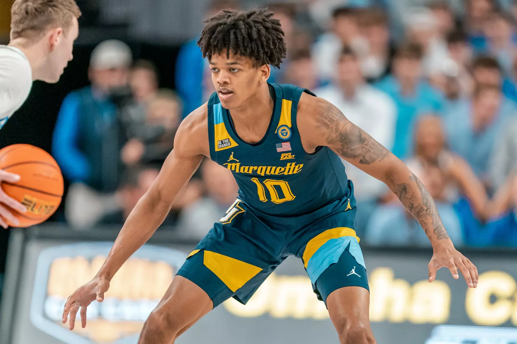 #11 Marquette Men's Basketball falls to Creighton 67-77 on Saturday, February 8th, 2025 at the CHI health center in Omaha Nebraska