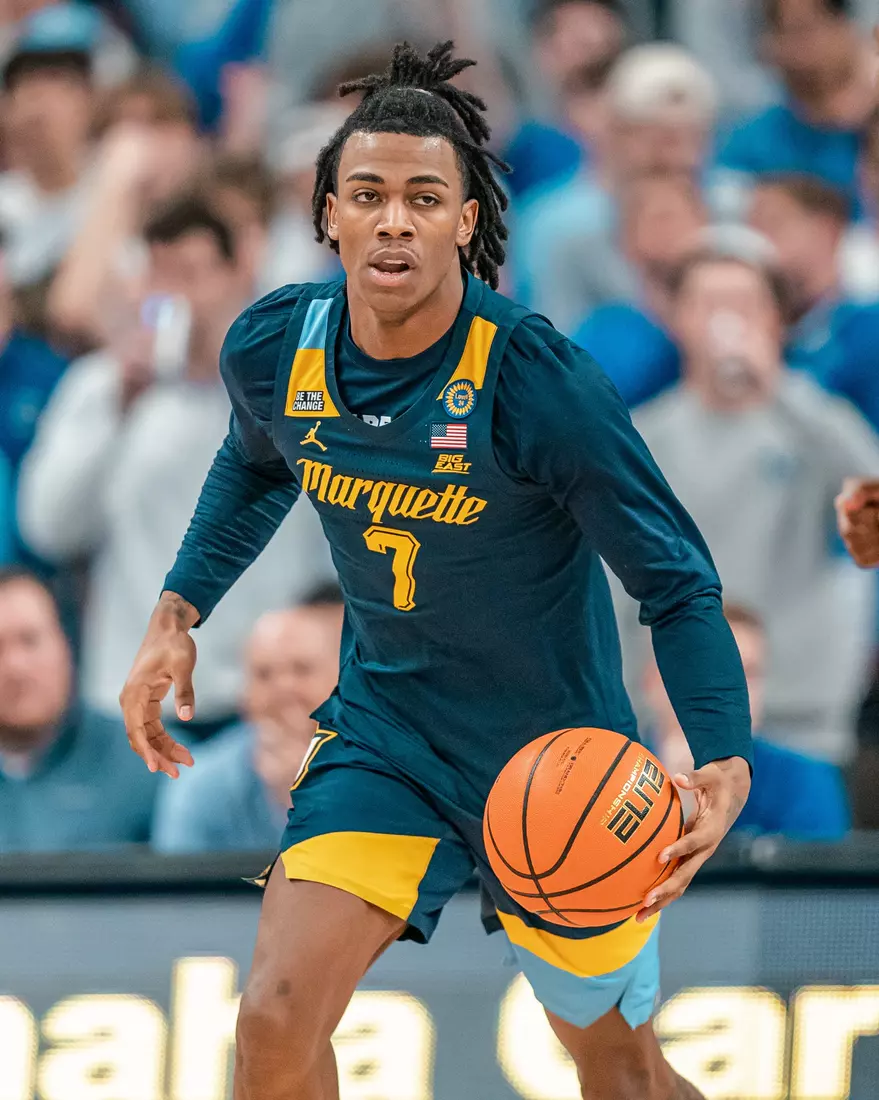 #11 Marquette Men's Basketball falls to Creighton 67-77 on Saturday, February 8th, 2025 at the CHI health center in Omaha Nebraska