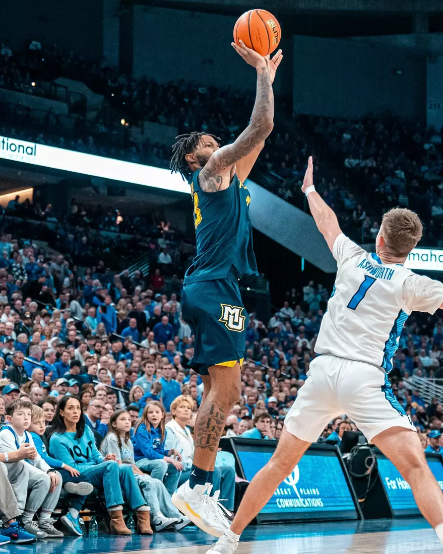 #11 Marquette Men's Basketball falls to Creighton 67-77 on Saturday, February 8th, 2025 at the CHI health center in Omaha Nebraska