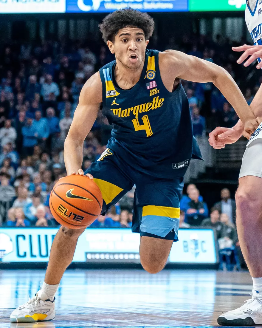 #11 Marquette Men's Basketball falls to Creighton 67-77 on Saturday, February 8th, 2025 at the CHI health center in Omaha Nebraska